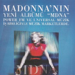 2012 - March-April - Blue Jean - Turkey - MDNA ad