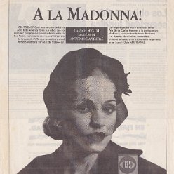 1996 - December - Clarin (Espectaculos) - Argentina - A la Madonna!