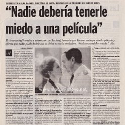 1997 - February - Espectaculos - Argentina - Nadie deberia tenerle miedo a una pelicula