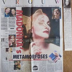1999 - May - Telegraaf - Holland - Madonna's metamorfoses