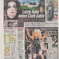 2009 - August - Bild - Germany - Madonna arschbombe statt sexbombe