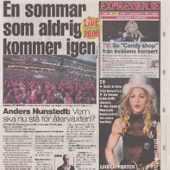 2009 - August - Expressen - Sweden - En sommar som aldrig kommer igen