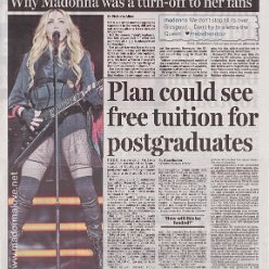2015 - December - Daily Mail - UK - Why Madonna was a turn-off to her fans