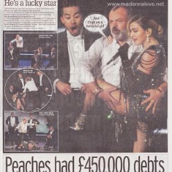 2015 - December - Daily Mirror - He's a lucky star