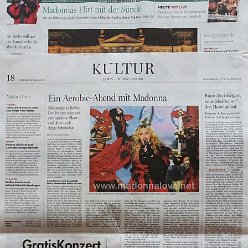 2015 - November - Berliner Morgenpost - Madonnas flirt mit der sunde