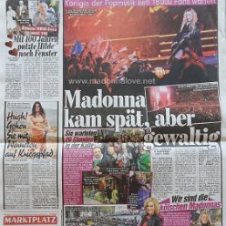 2015 - November - Bild - Germany - Madonna kam spat aber gewaltig