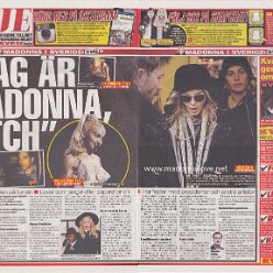 2015 - November - Kvallsposten - Sweden - Jag ar Madonna bitch