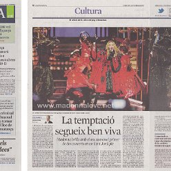 2015 - November - La Vanguardia - Spain - La temptacio segueix ben viva