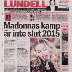 2015 - November - Nojes bladet - Sweden - Madonnas kamp ar inte slut 2015