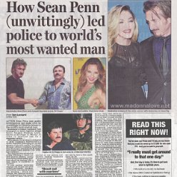 2016 - January - Daily Mail - UK - How Sean Penn (unwittingly) led police to world's most wanted man