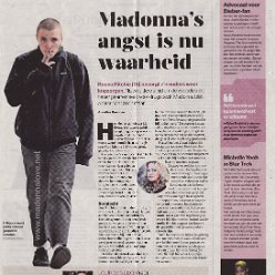 2016 - November - BN De Stem - Holand - Madonna's angst is nu waarheid