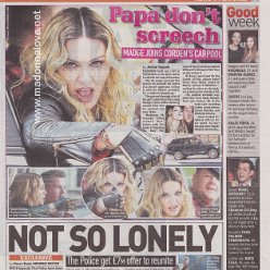 2016 - November - Sunday people - UK - Papa don't screech