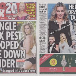 2017 - November - Daily Star - UK - Top stars in fresh tax storm