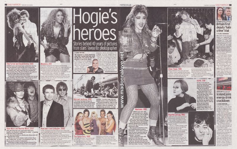 2018 - January - Daily Mirror - Hogies heroes - UK