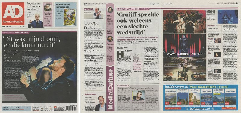 2019 - May - Algemeen Dagblad - Cruijff speelde ook wel eens een slechte wedstrijd - Holland