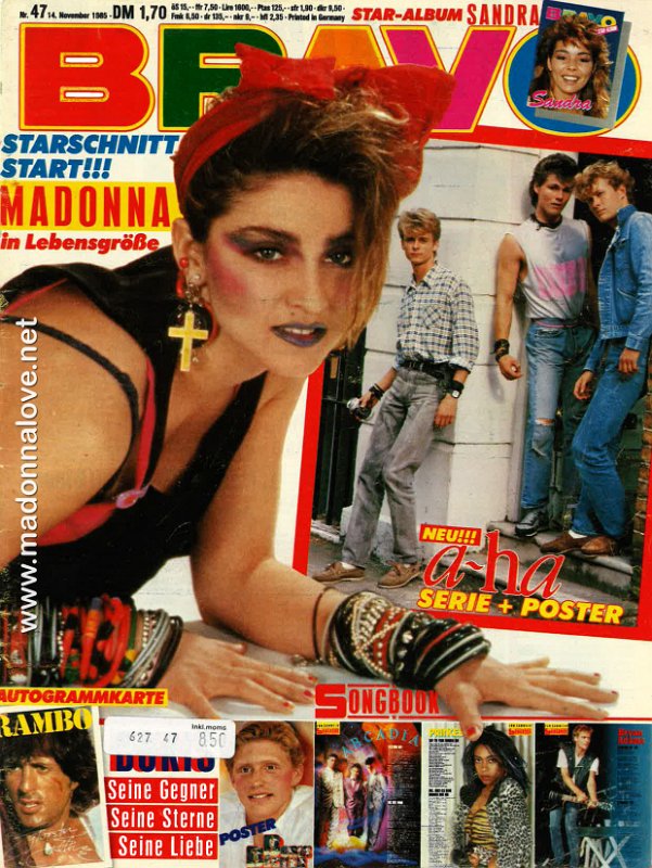 Bravo - November 1985 - Germany