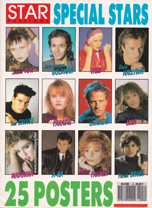 Star passions special stars - 25 posters (unknown year) - France