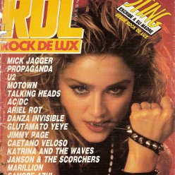 RDL Rock de lux September 1985 - Argentina