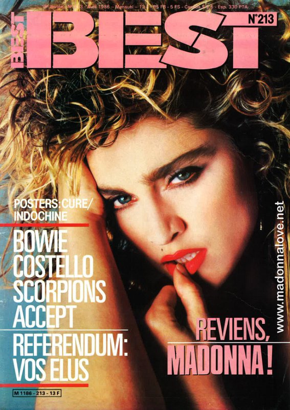 Best - April 1986 - France