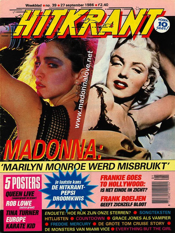 Hitkrant - September 1986 - Holland