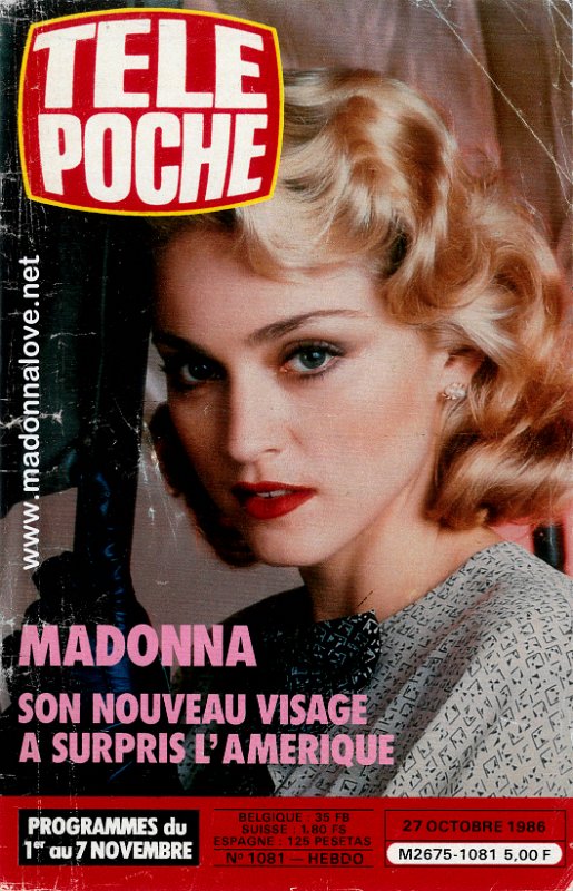 Tele Poche October 1986 - France