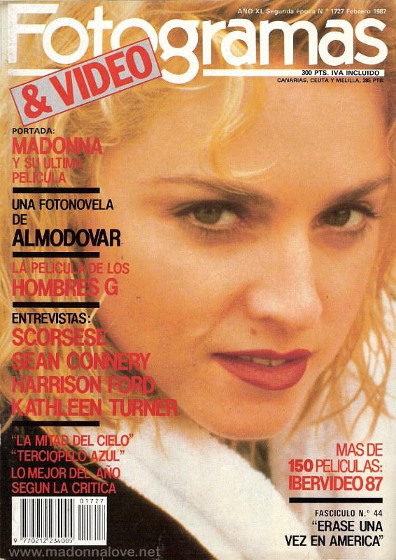 Fotogramas February 1987 - Spain