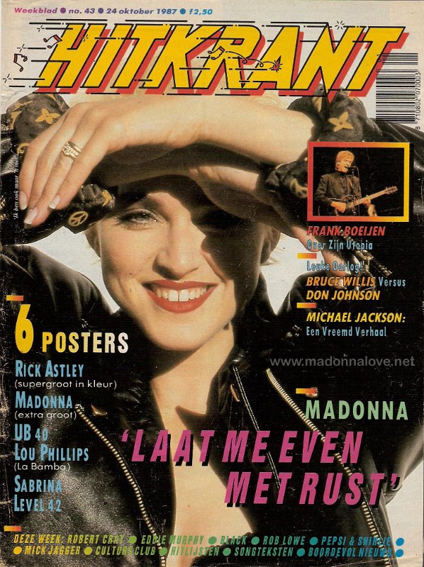 Hitkrant October 1987 - Holland