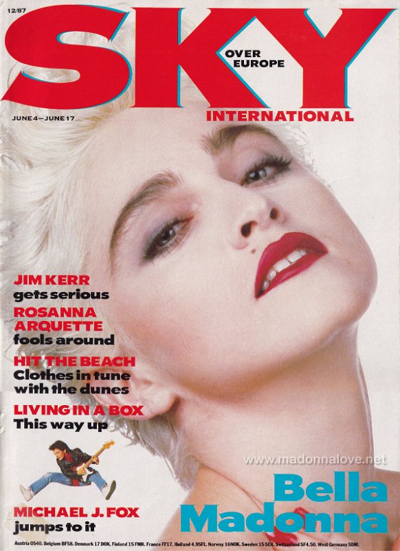 SKY June 1987 - UK