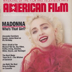 American film July-August 1987 - USA