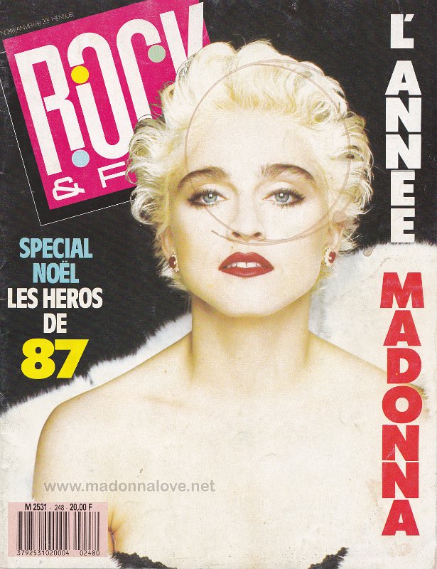 Rock & Folk January 1988 - France