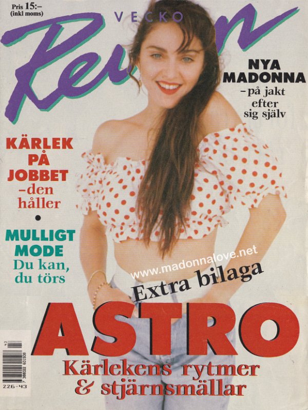 Vecko Revyn October 1988 - Sweden