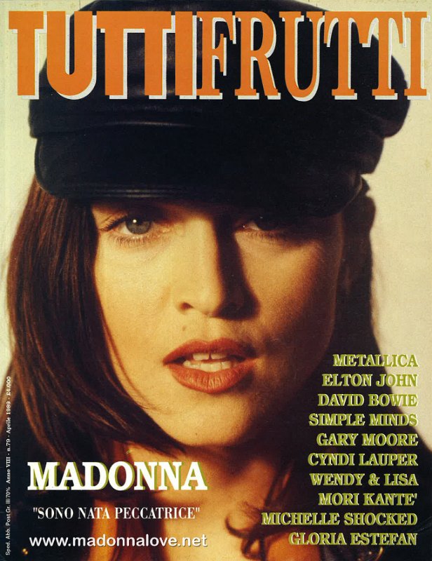 TuttiFrutti - April 1989 - Italy
