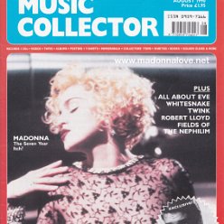 Music Collector August 1990 - UK