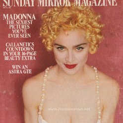 Sunday mirror magazine May 1990 - UK