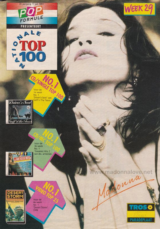 Nationale top 100 July 1991 - Holland