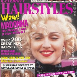 Celebrity Hairstyles February 1991 - USA