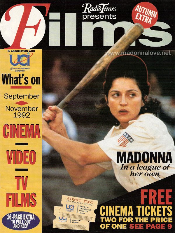 Films September-November 1992 - UK