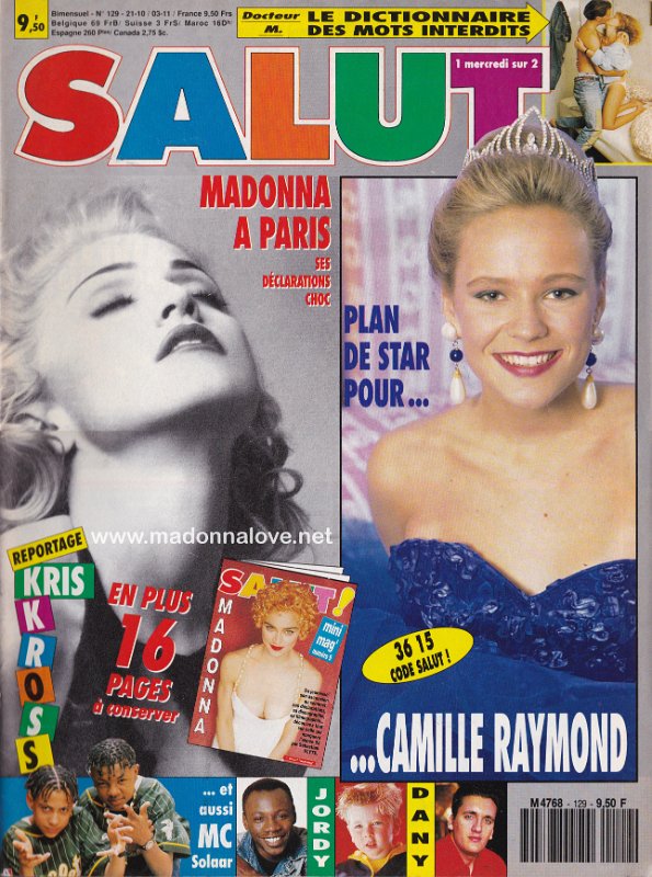 Salut October 1992 - France