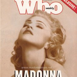 Who weekly October 1992 - Australia