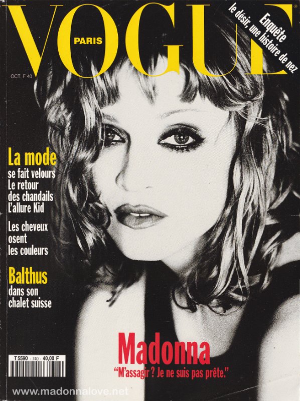 Vogue October 1993 - France