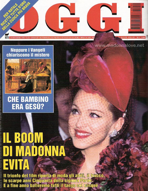 OGGI December 1996 - Italy