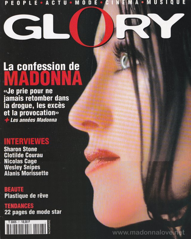 Glory November 1998 - France