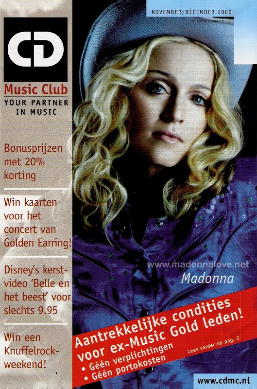 CD Music Club November-December 2000 - Holland