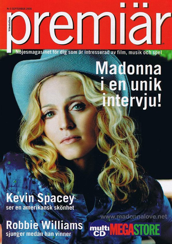 Premiar September 2000 - Sweden