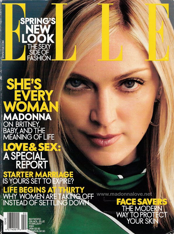 Elle February 2001 - USA