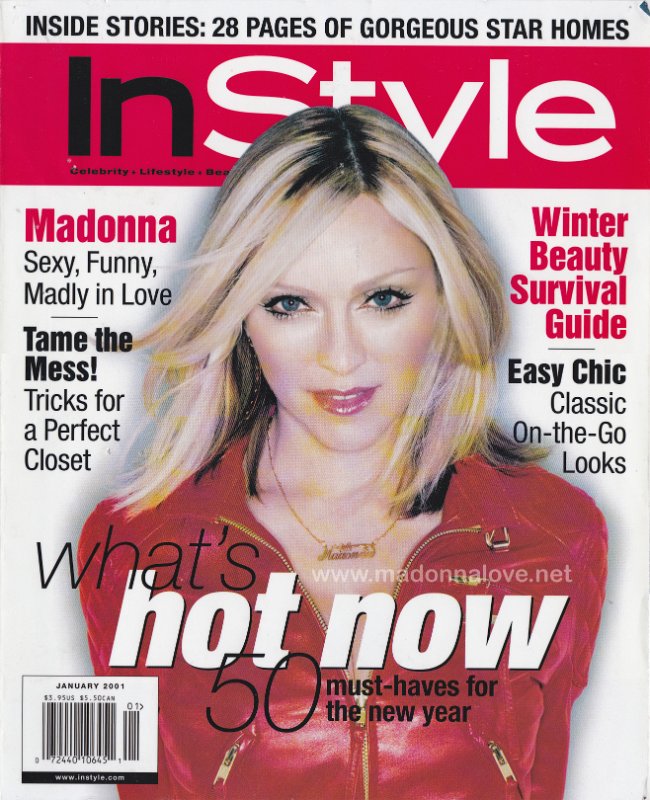 Instyle January 2001 - UK