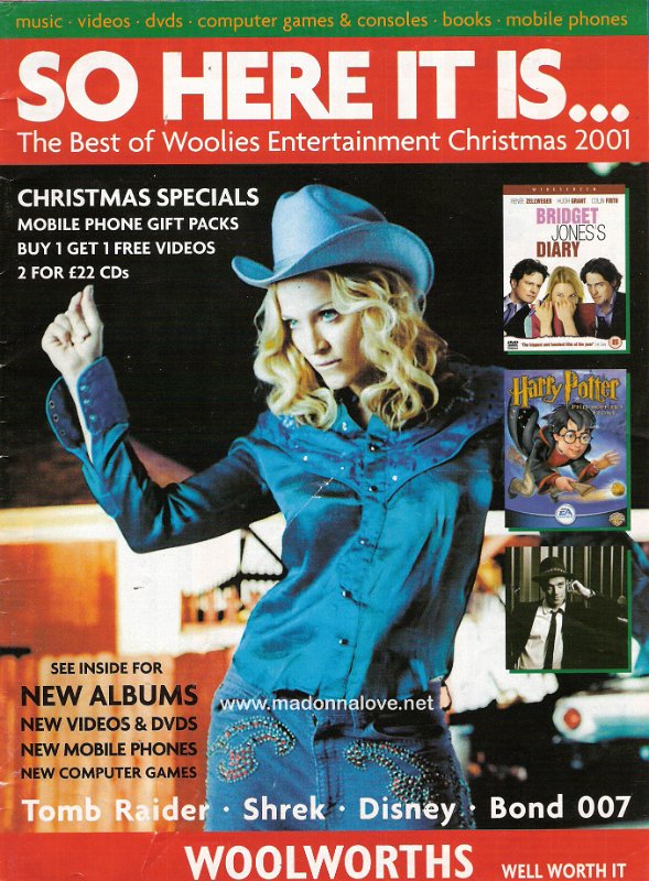 So here it is December 2001 - UK