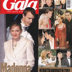 Gala January 2001 - Germany