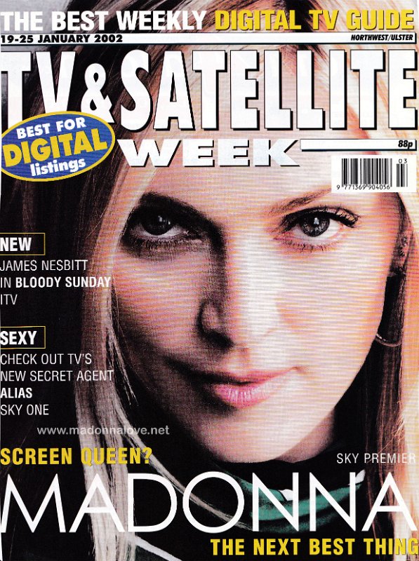 TV & Satellite week January 2002 - UK