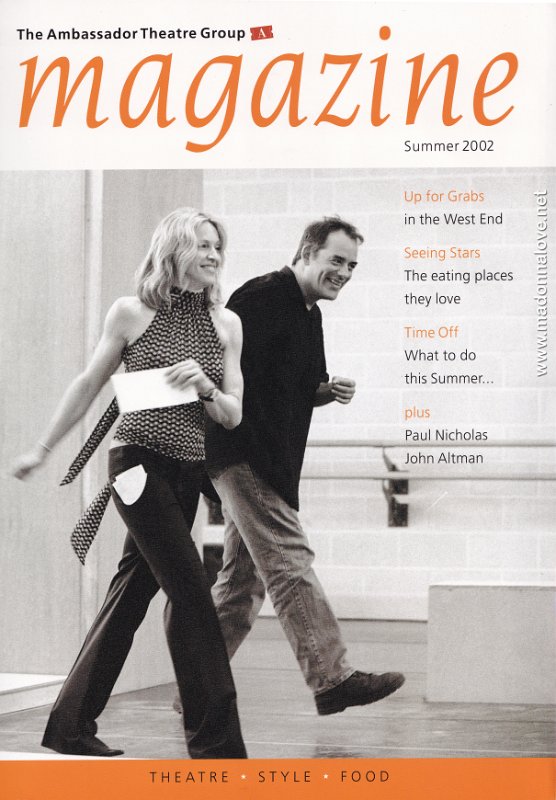 The Ambassador Theatre Group magazine Summer 2002 - UK